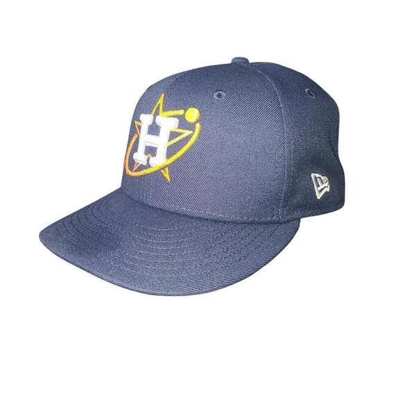 Houston Astros "Space City" New Era Fitted Cap - Size 7 1/8 - Picture 2 of 8